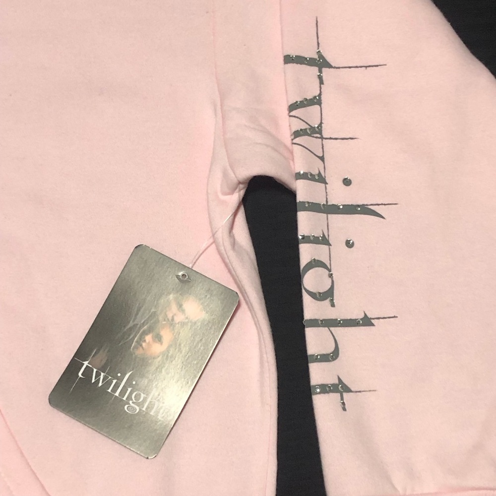 Twilight Saga Women's Hoodie Bella Swan/ Edward, Size Medium, Twilight Rimstone - Picture 3 of 5